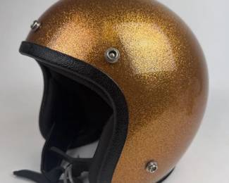 VINTAGE MOTORCYCLE HELMET