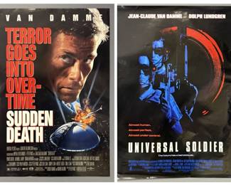 VAN DAMME MOVIE POSTERS