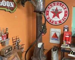 visible gas pump