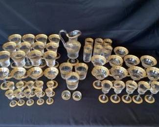 crystal glasses