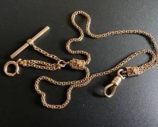 gold watch chain
