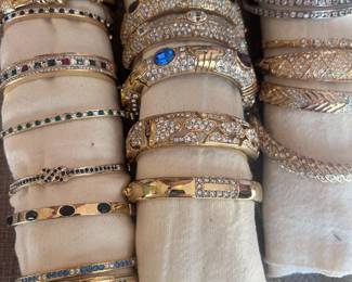 Every single piece new and in perfect condition....these literally look like we walked into an Italian high end jewelry store