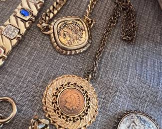 Indian penny necklace 