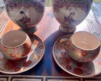 Satsuma antique pieces 