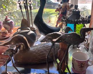 Signed bronze MCM art