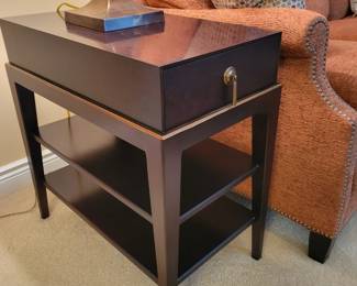 Hickory White end table