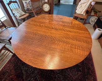 Tiger Oak Table
