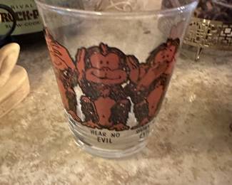 Hear No Evil Etc Glass