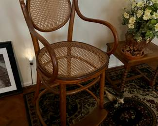 Vintage Thonet Bentwood Billiard Stool