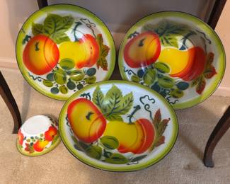 Enamelware Bowls