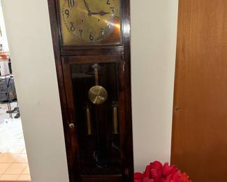 Oak Grandfather Clock