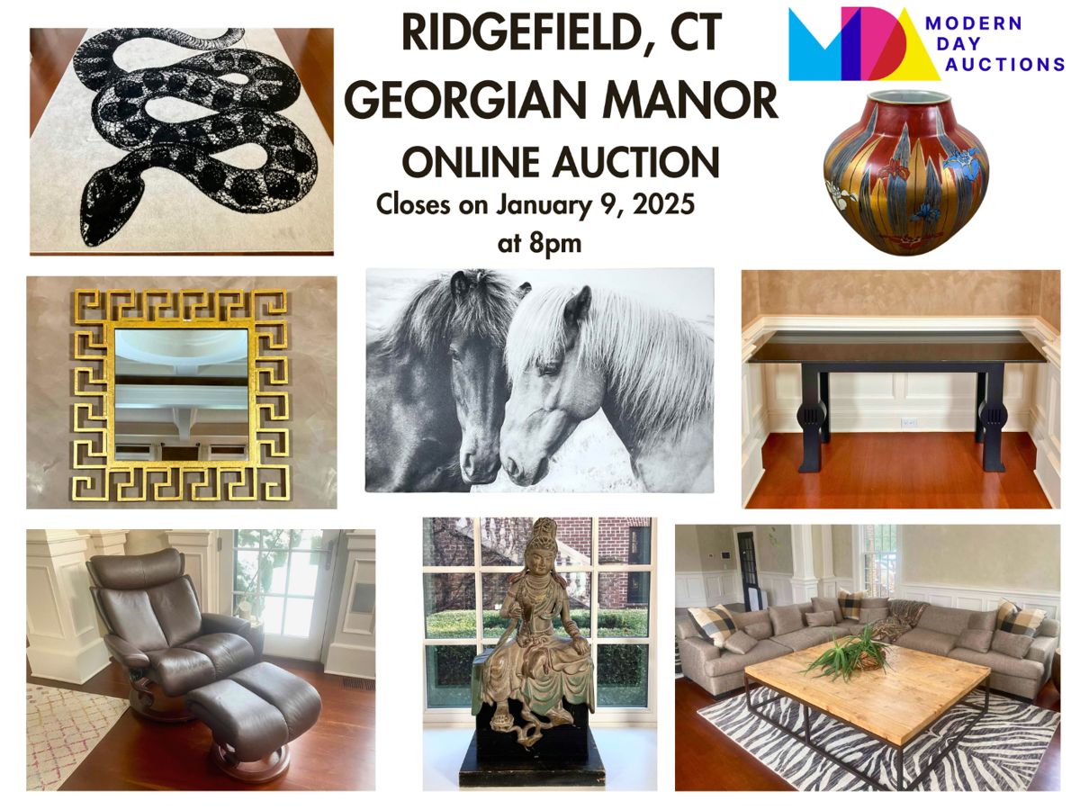 Ridgefield Georgian Manor Auction