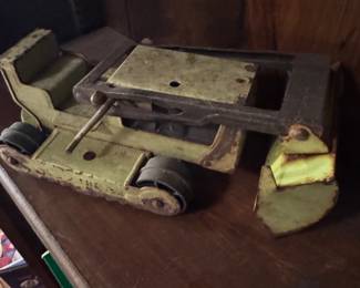 Vintage stucco dozer