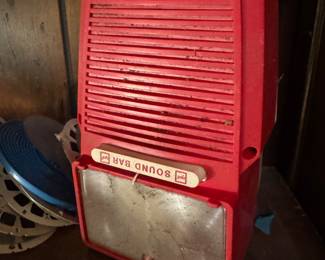 Vintage sound bar viewfinder