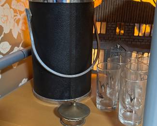 Vintage ice bucket