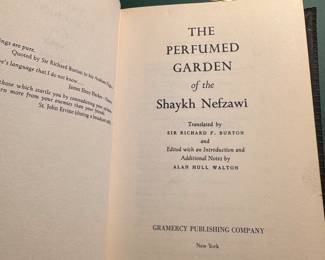 the perfume garden Shaykh Nefzawi