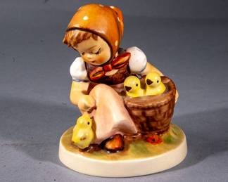 $10.00  -  HUMMEL - "CHICK GIRL" #57 - 1990S MARK - NO BOX - $10.00