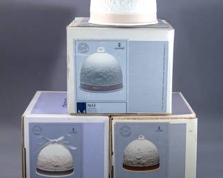 $30.00  -  SET OF FOUR LLADRO BELLS - $30.00 FOR ALL FOUR