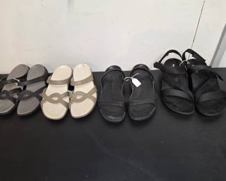 Women's Croc sandals, Merrell sandals size 8