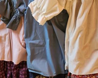 Square dancing sets we have a walk in closet full