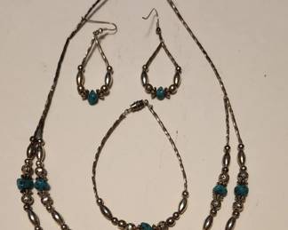 Vintage turquoise  set 