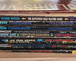 Battletech magazines, Mechwarrior.