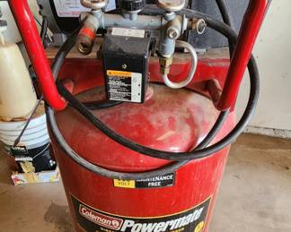 Coleman air compressor, powermate