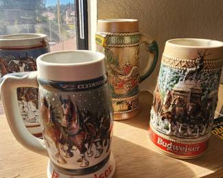 Budweiser mugs