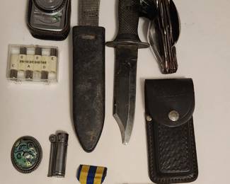 Military metal, Military knife 