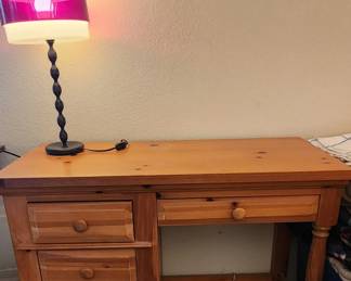 Desk ,set of 2 lamps