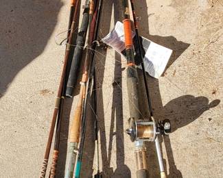 Fishing poles