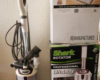 Shark vacuum,  shark steamer 