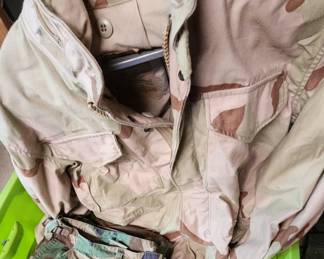 Military jacket pants