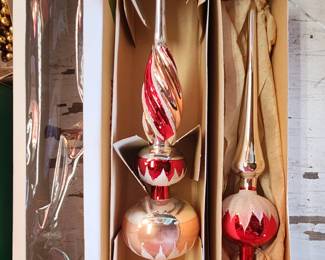 Vintage tree toppers 