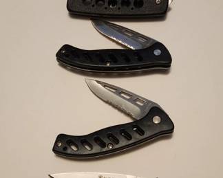 Phantom knife , 3 flying falcon pocket knives 