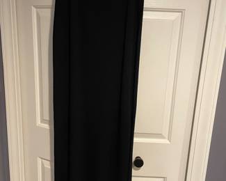 St. John’s evening long black skirt size small