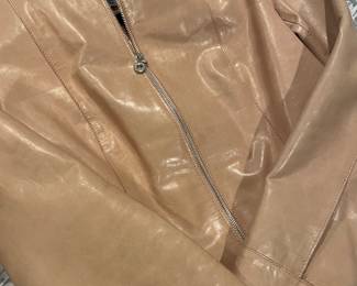 Women’s hip length leather jacket - NY - Size small, excellent condition
