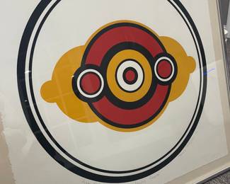 Lithograph - Artists Proof - signed - MCM by Frederick F. Meyers (artwork 21' x 21" , matted and framed 24" x 24")