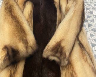 Sable and mink coat - size S- M
