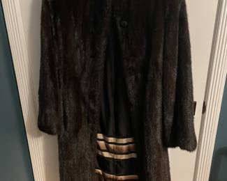 Another view of the black mink - size M