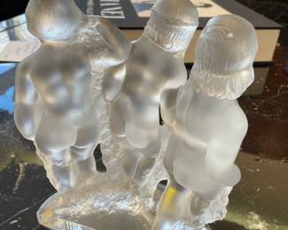 "Luxembourg" - Lalique figural group