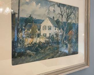 Watercolor - large scale - by Sessions