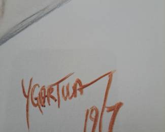 Ygartua's signature