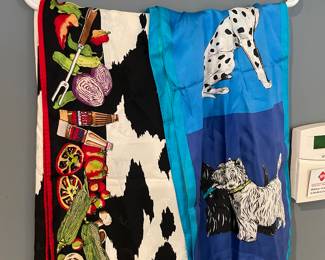 Silk scarves