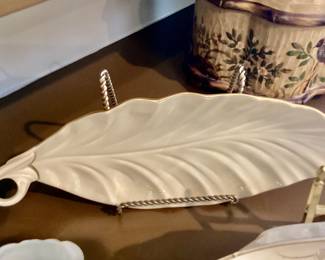 Lenox Leaf Shaped Serving Plate