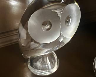 Steuben Owl Figurine