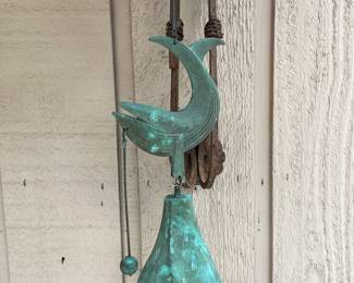 Patina  wind chime