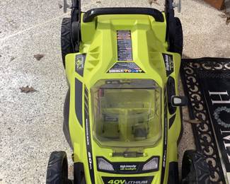 Ryobi 40V Brushless Push Lawn Mower