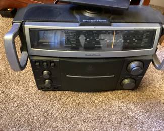 Vintage radio shack, multi band receiver