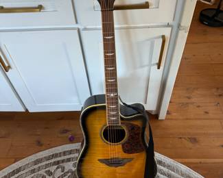 Keith Urban acoustic electric guitar